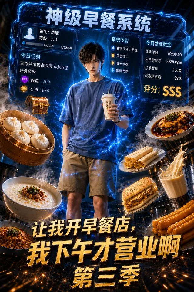 让我开早餐店,我下午才营业啊第三季
